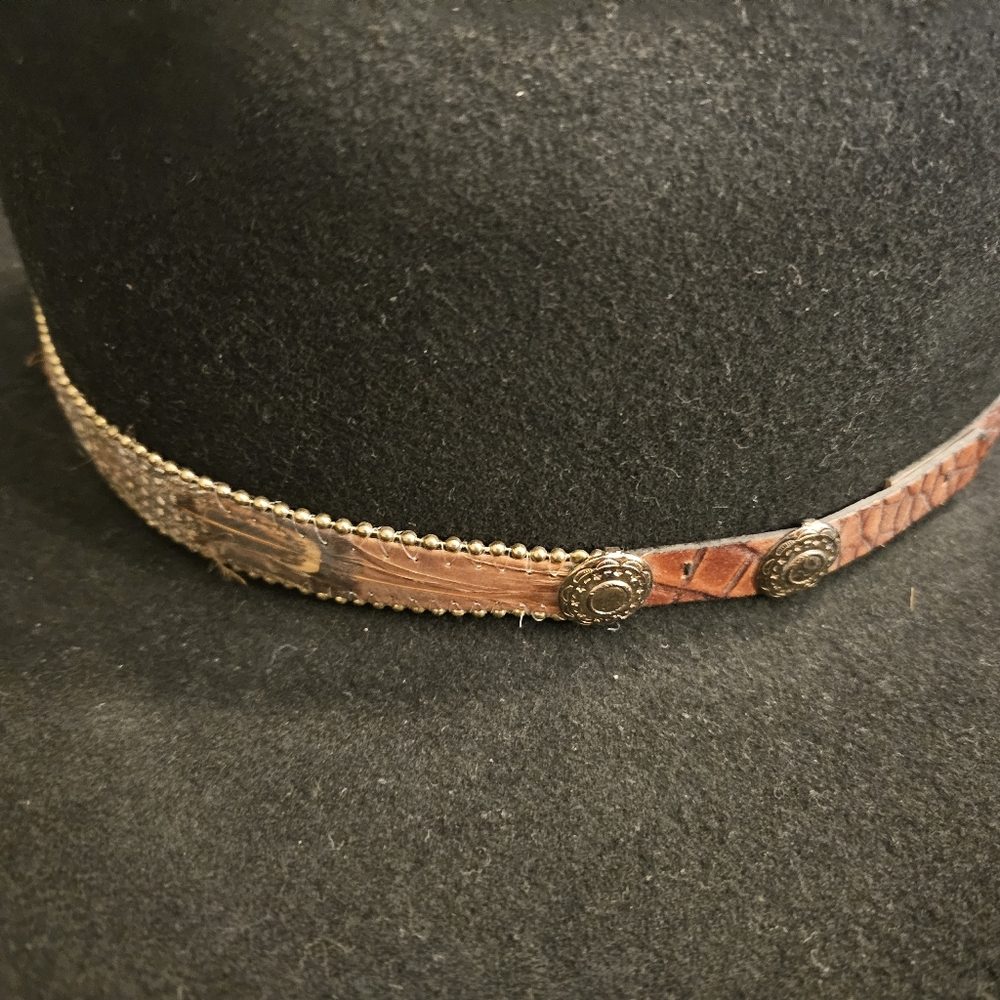Mens Western "El Dorado" Wool Hat - Picture 9 of 9